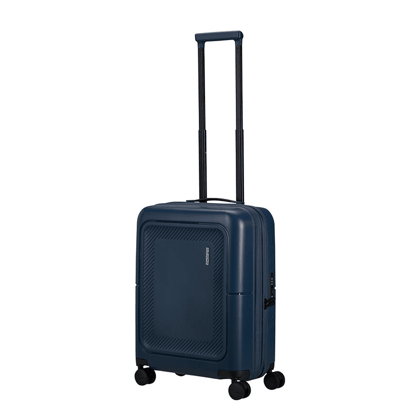 Dashpop Cabin Suitcase, H55 x L40 x W20/23cm, Midnight Blue
