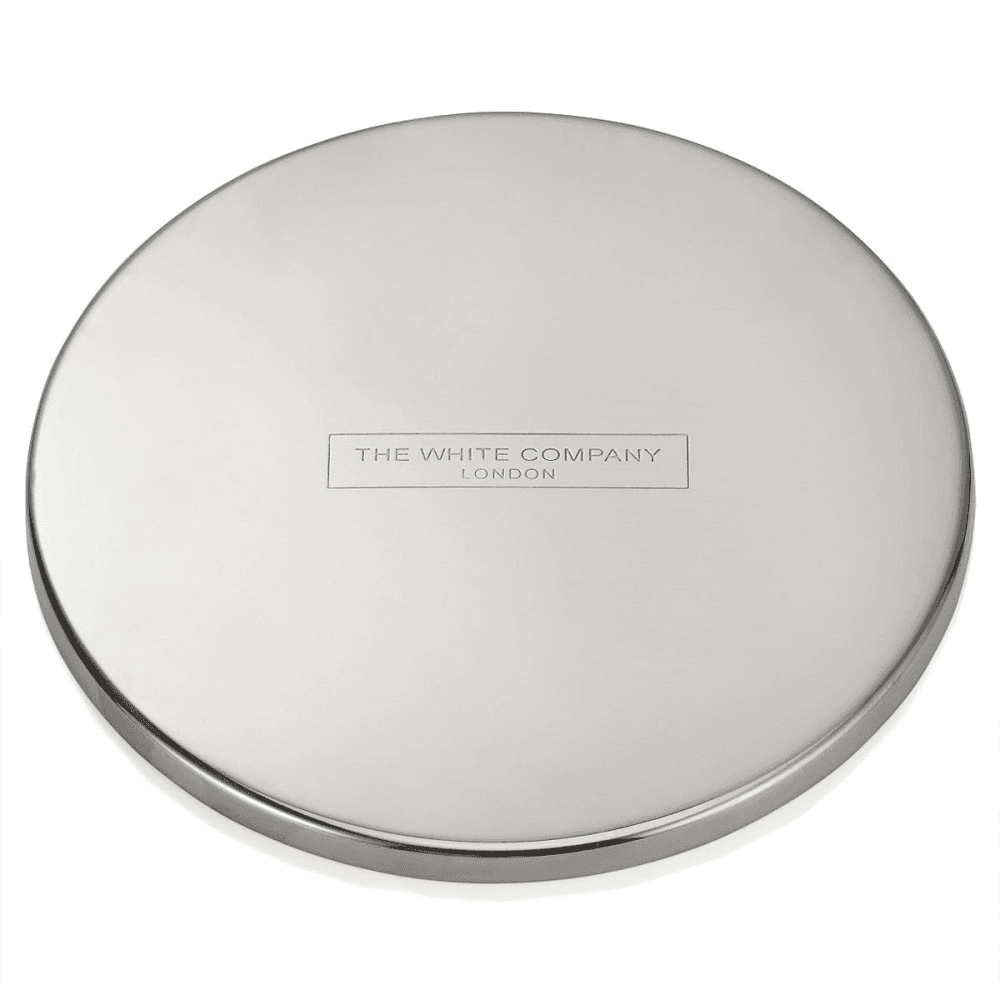 Signature candle lid, D7.5cm, Silver
