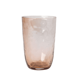 Image showing the Hammered Mouth Blown Tall Tumbler, H13.5cm, Brown product.