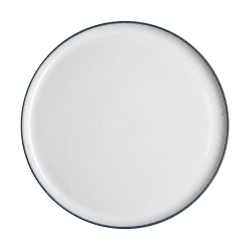 Image showing the Studio Grey Round platter, 31cm, Grey/White product.