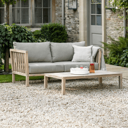 Image showing the Porthallow 2 Seater Sofa, Natural product.