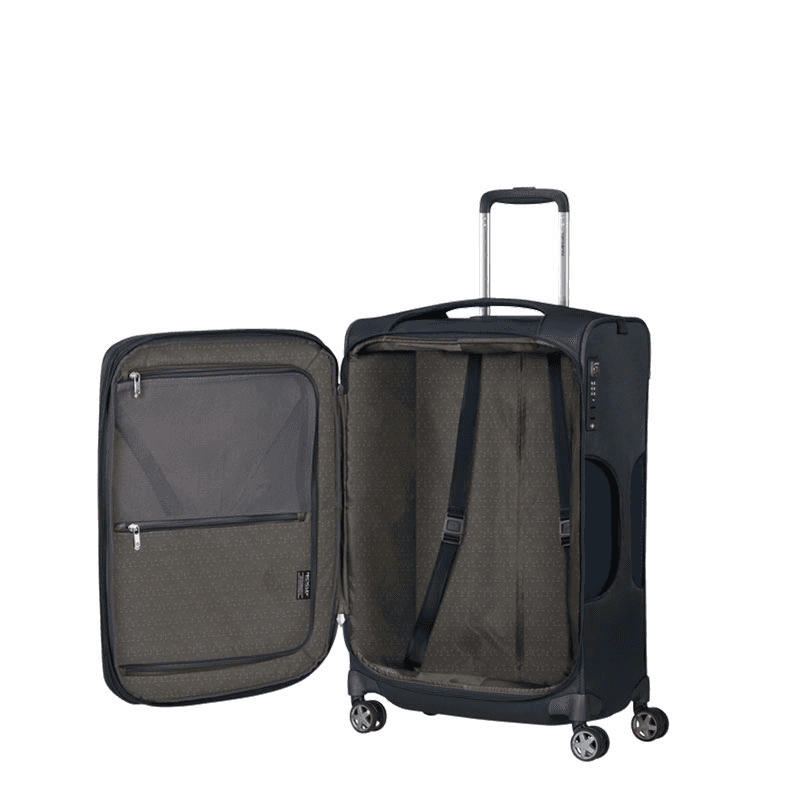D'Lite Suitcase, H83 x L54 x W34/37cm, Midnight Blue