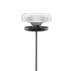 Image showing the Bird table, 2 litre, Clear/Black/Silver product.