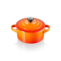 Image showing the Stoneware Petite round casserole, 10cm, Volcanic product.