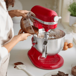 Image showing the Bowl Lift Mixer, 5.6L, Empire Red product.