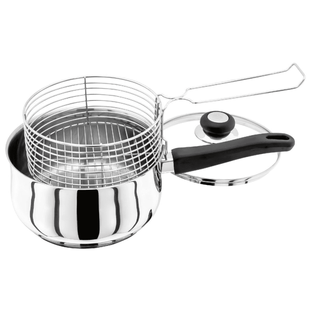 Vista, Deep Fryer/Chip Pan, 20cm, Stainless Steel