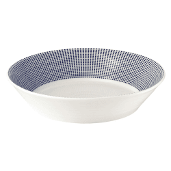 Image showing the Pacific - Dot Pasta bowl, 22cm, Blue product.