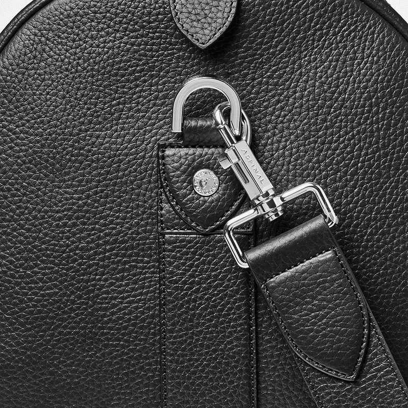 Boston Travel Bag, Black Pebble