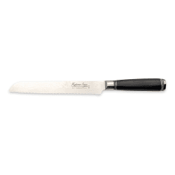 Image showing the Katana Saya Pakkawood Bread Knife, 20cm Damascus Blade product.