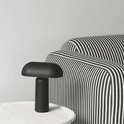Image showing the Porta Table Lamp, Black product.