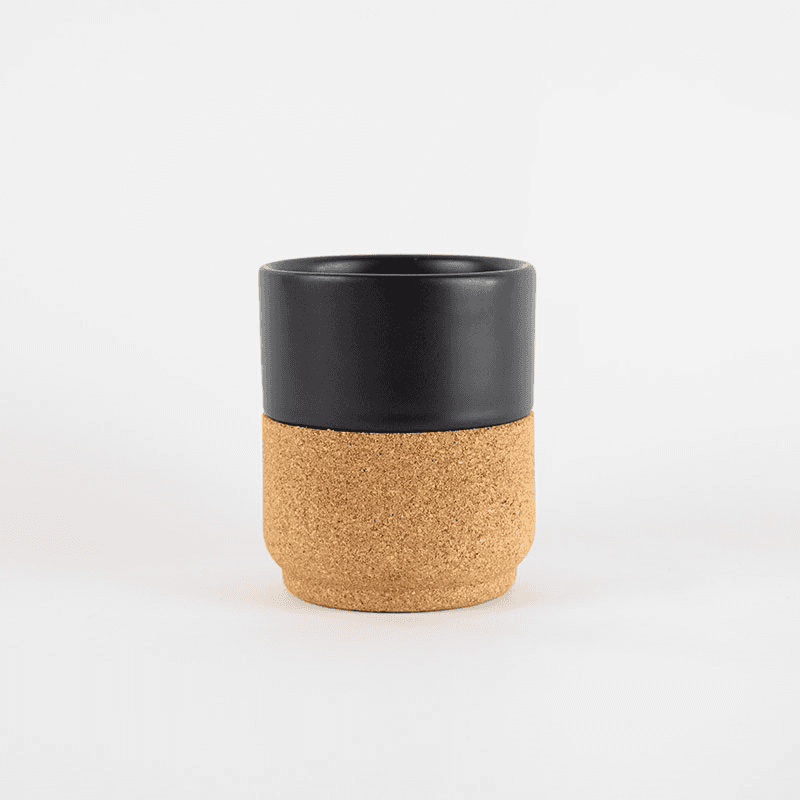 Eco Tea Set for Two, Matt Black