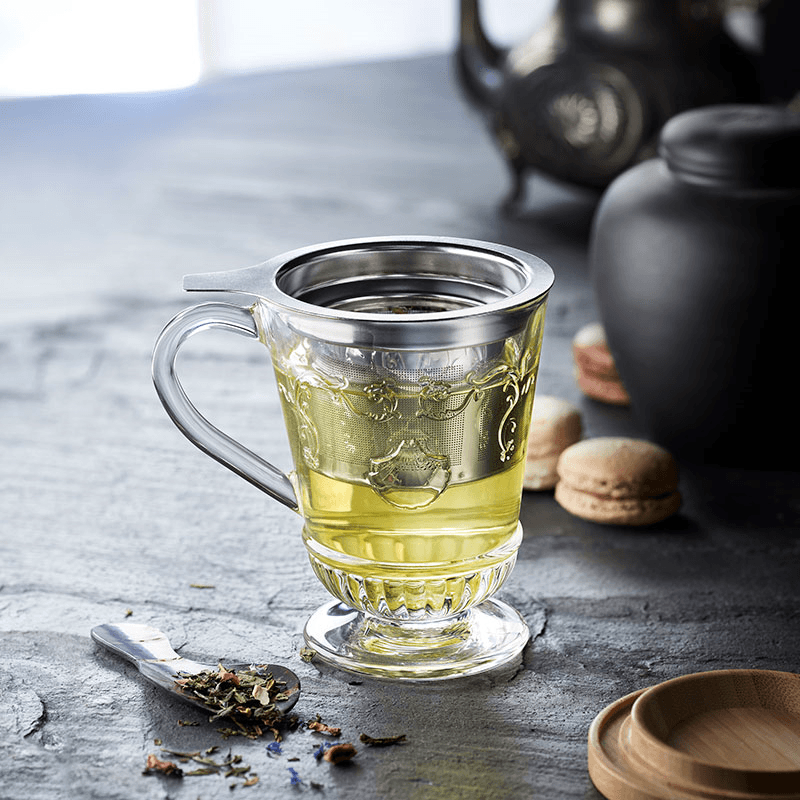 Versailles Infuser Mug, 275ml, Clear