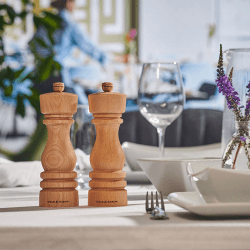 Image showing the London Salt & Pepper Mills, 180mm, Natural Beech product.