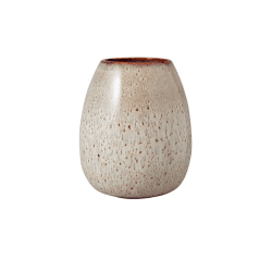 Image showing the Lave Home Drop Large Vase, H17.5cm, Beige product.