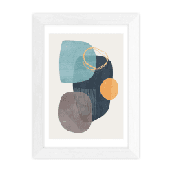 Image showing the Tracie Andrews, Cyra Framed Art Print, White product.