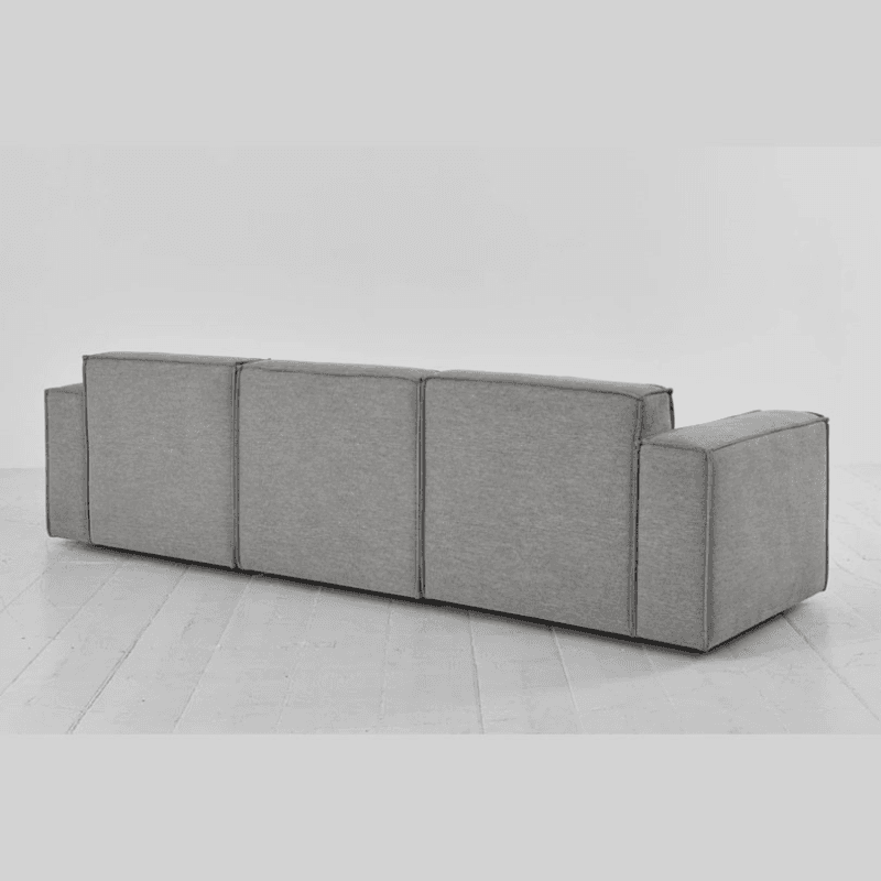 Model 03 3 Seater Linen Sofa, Shadow