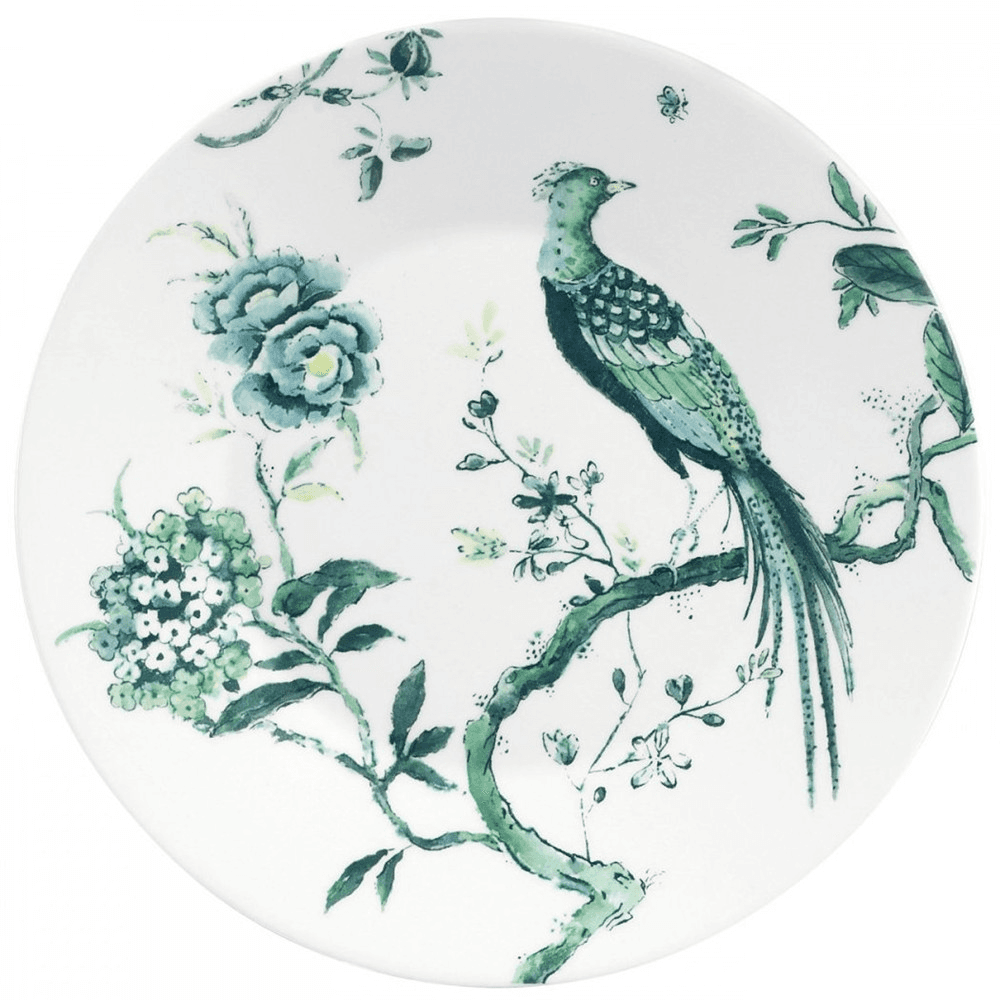 Chinoiserie White Plate, 23cm