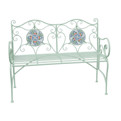 Image showing the Mosaic Bench, Green product.