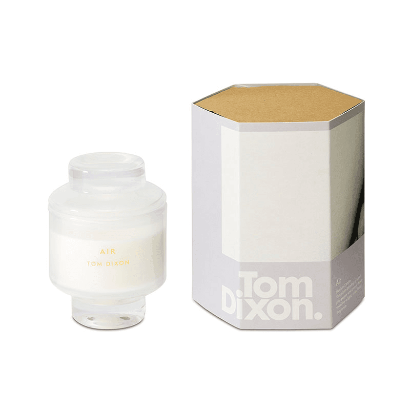 Elements Air Large candle, 24 x 16 x 16cm, White