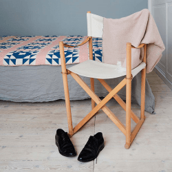 Image showing the Venice Throw, H190cm x W130cm, White/Latte product.