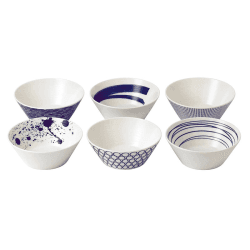 Image showing the Pacific Set of 6 cereal bowls, 16cm product.