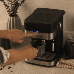 Image showing the Espresso Pro Coffe Machine, Black product.
