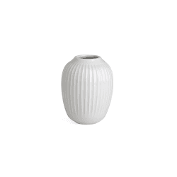 Image showing the Hammershøi Vase, H10.5cm, White product.