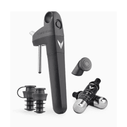 Image showing the Pivot  + Wine Preservation System, Black product.