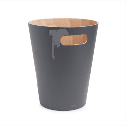 Image showing the Woodrow Bin, 7.5L, Natural & Charcoal product.