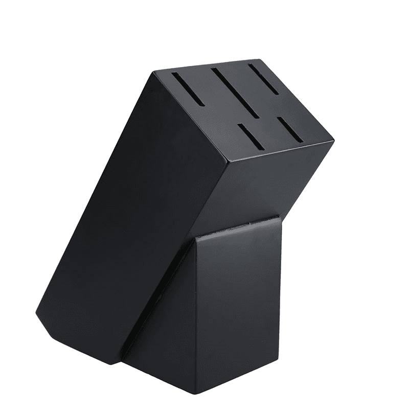 Tipless Knife Block Set, Black