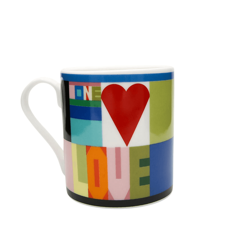 Frances Collet One Love Mug, 275ml, Multicolour