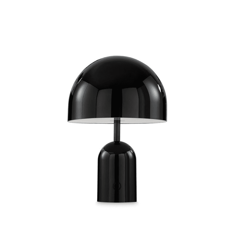 Bell Portable Lamp, H28cm, Black