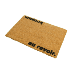 Image showing the Bonjour, Au Revoir Doormat, L60 x W40 x H1.5cm product.