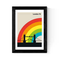 Image showing the Bo Lundberg London 74 Print, Multi product.