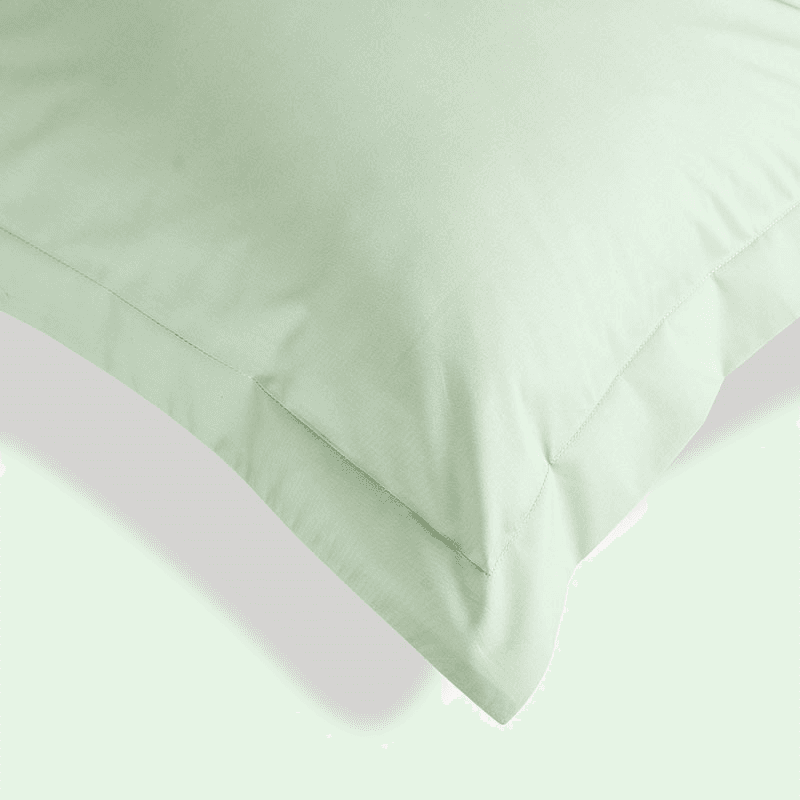 200TC Organic Pair of Oxford Pillowcases, Sage