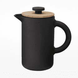 Image showing the Theo by Francis Cayouette Filter coffee jug, H20cm - 0.8 litre, Black product.