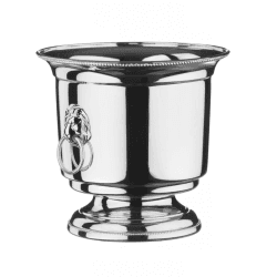 Image showing the Ice bucket and strainer, Silver Plate product.