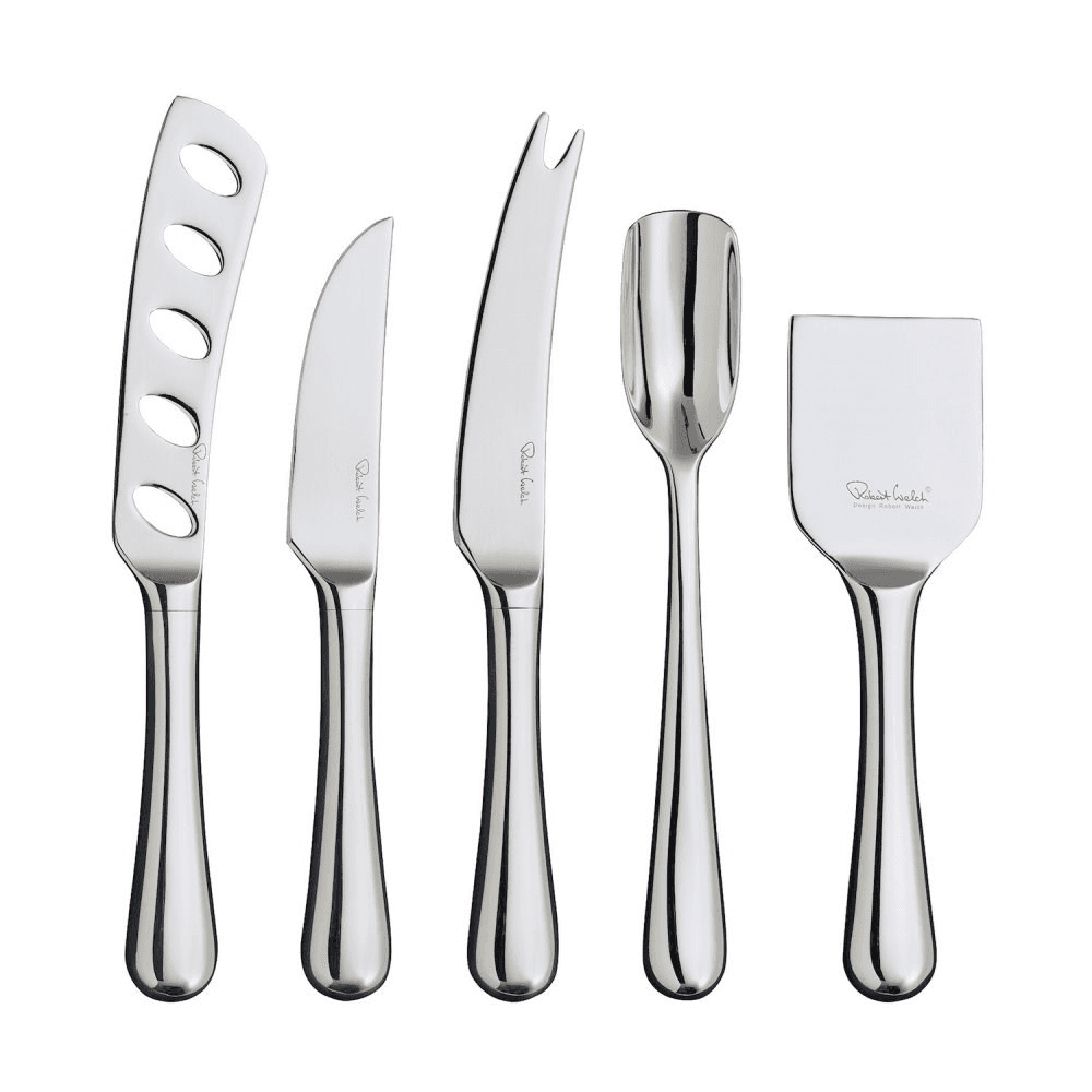5 piece cheese knife set, Stainless Steel