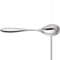 Image showing the Mami by Stefano Giovannoni Dessert spoon, Stainless Steel product.