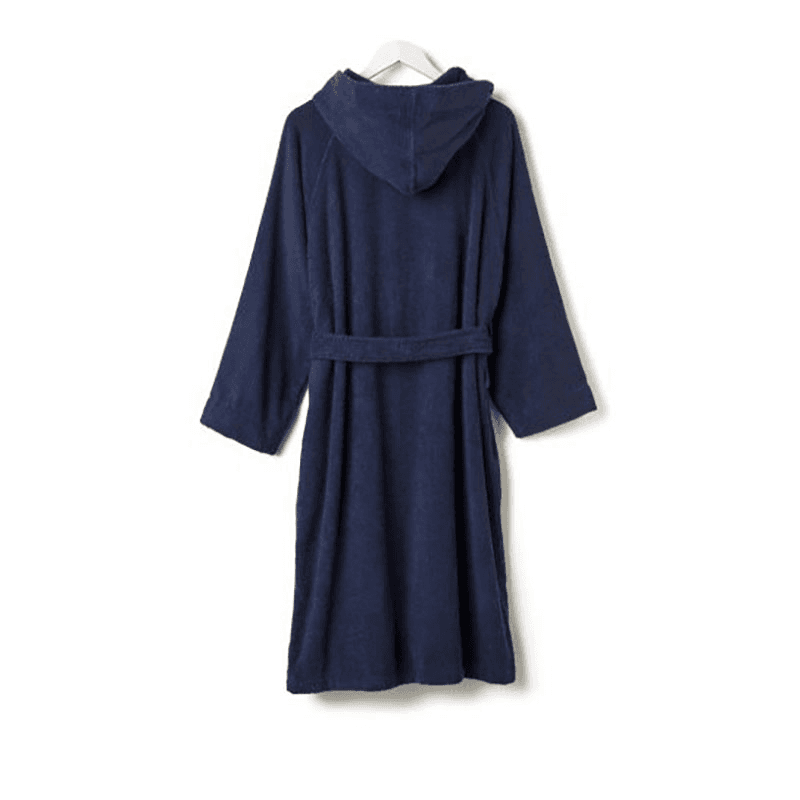 Brixton Bath Robe, Small, Midnight Blue