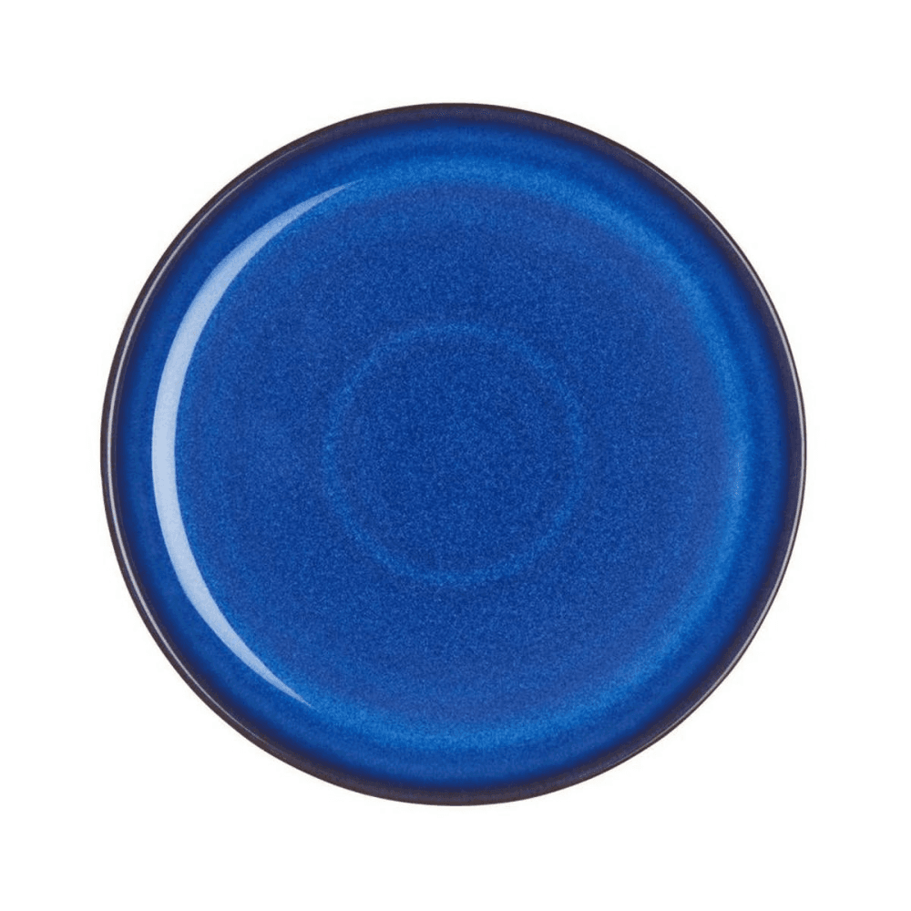 Imperial Blue Coupe plate, 21 x 2.5cm
