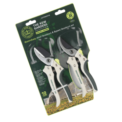 Image showing the Razorsharp Bypass and anvil secateurs set, Grey/SIlver product.