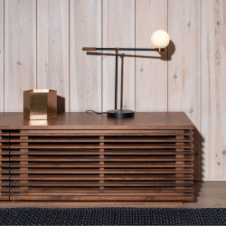 Image showing the Verona AV AV Unit Wide, H41 x W180cm, Brown product.