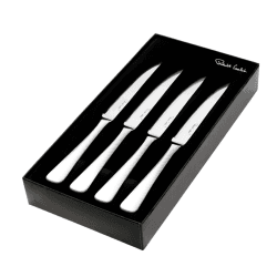 Image showing the Malvern Bright Set of 4 steak knives, Stainless Steel product.