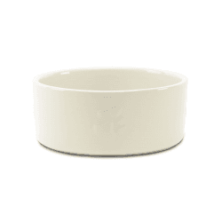 Image showing the Icon Dog Bowl, D19cm, Cream product.