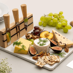 Image showing the 5 Piece Cheese Serving Set, Multi product.