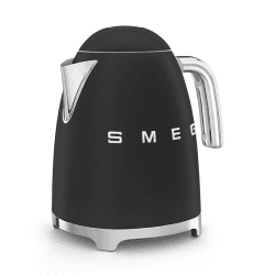 Image showing the Retro Style Kettle, 1.7L, Matte Black product.