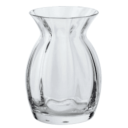Image showing the Florabundance Pansy vase, H9.5cm, Clear product.
