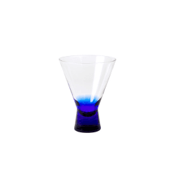 Image showing the Konus Set of 2 Cocktail Glasses, 200ml, Intense Blue product.
