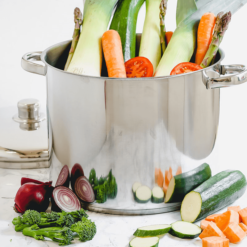 Stockpot, 28cm/14 litres, Stainless Steel